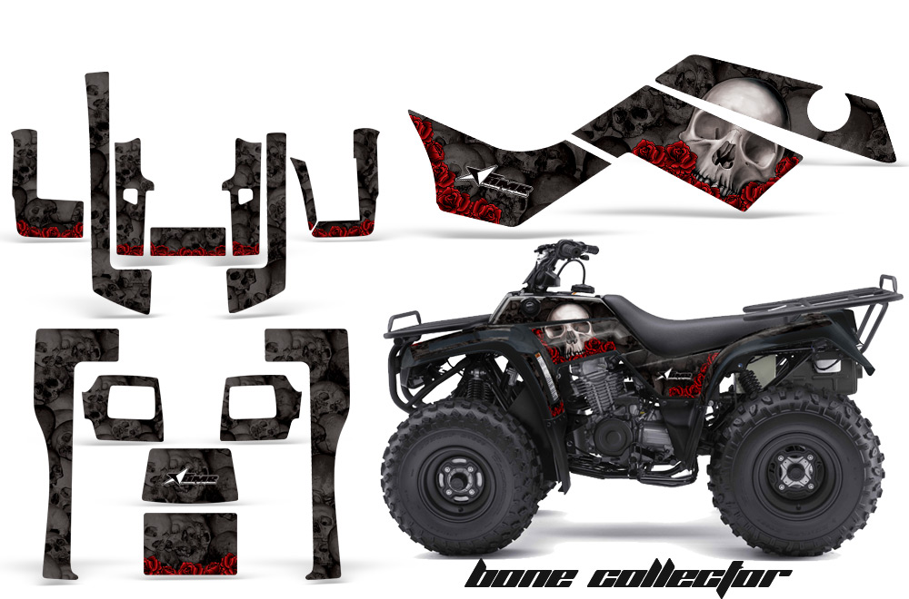 Kawasaki Bayou 250 Graphics Bones B